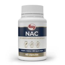 NAC N-Acetil L-Cisteína 600mg Vitafor 60caps