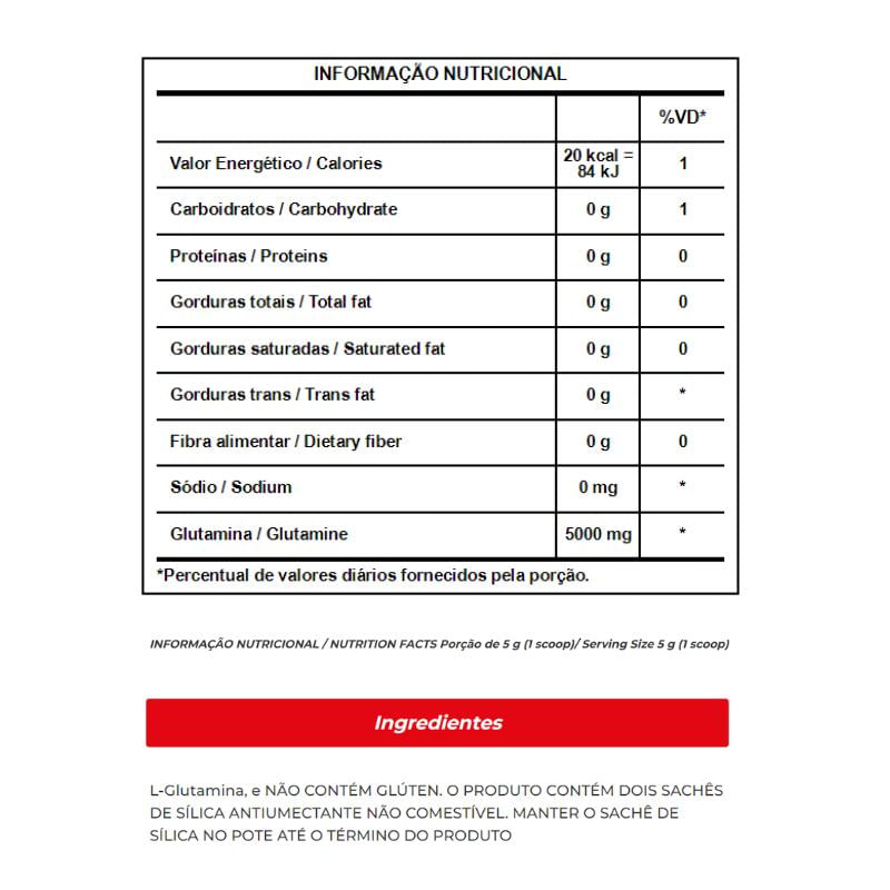 Informações nutricionais