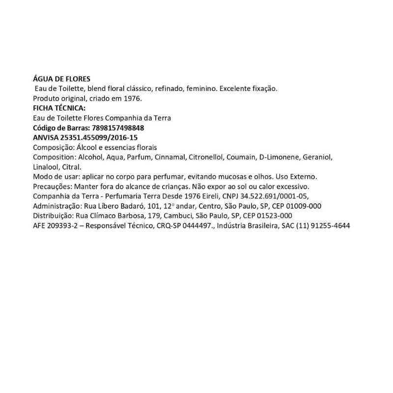 Informações nutricionais
