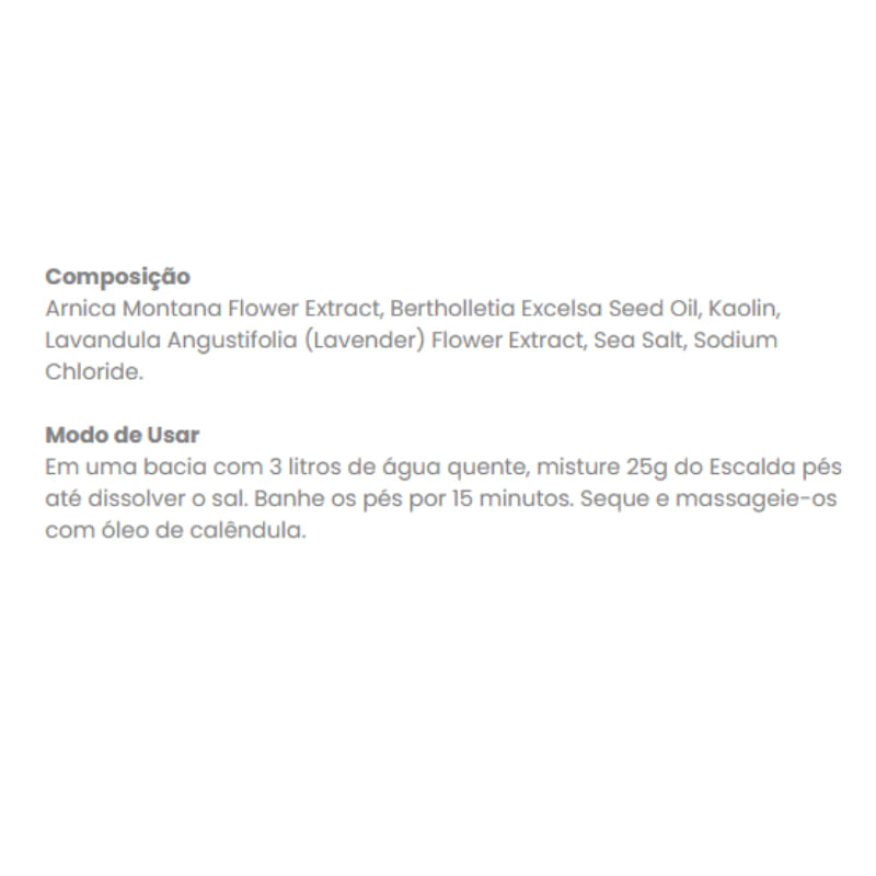 Informações nutricionais