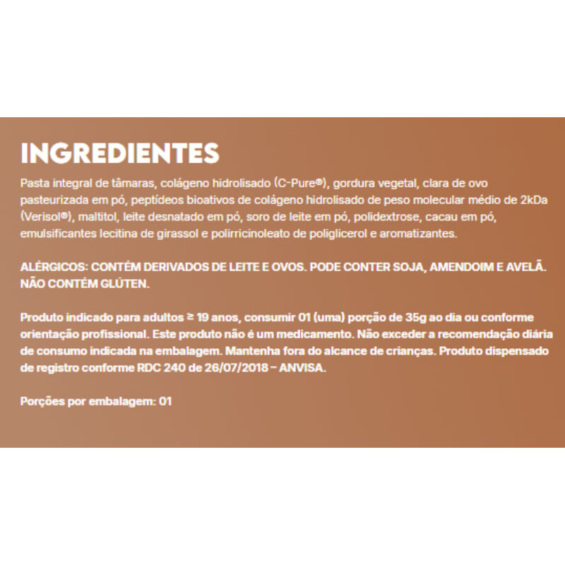 Informações nutricionais