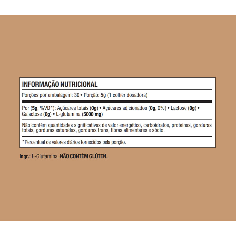 Informações nutricionais