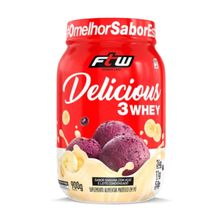 Delicious 3 Whey Banana com Açaí e Leite Condensado FTW 900g