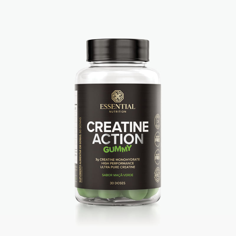 Creatine-Action-Gummy-Maca-Verde-Essential-Nutrition-60-Gomas