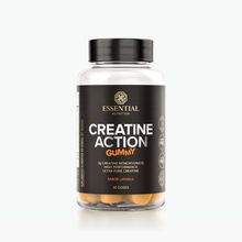 Creatine Action Gummy Laranja Essential Nutrition 60 Gomas