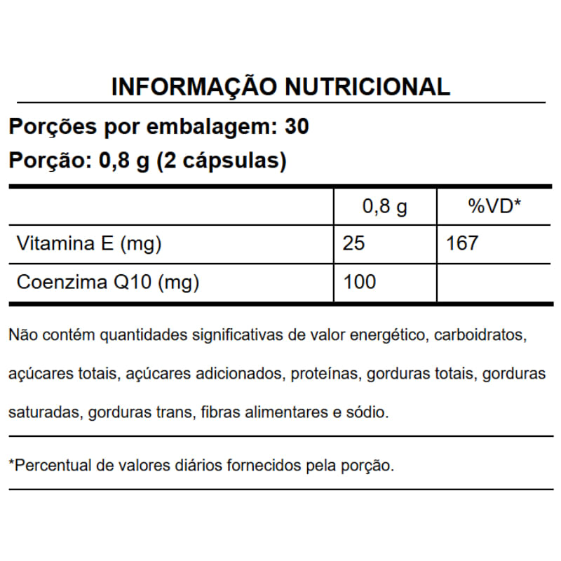 Informações nutricionais