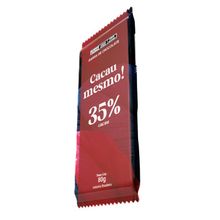 Barra De Chocolate 35% Cacau De Origem Mesmo! 80g