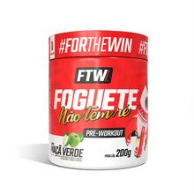 Foguete Não Tem Ré Pre-Workout Maça Verde FTW 200g