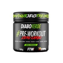 Pre-Workout Zero Carbo Pina Colada Diabo Verde 300g