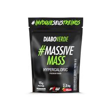 Massive Mass Hypercaloric Morango Diabo Verde 2,5kg