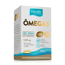 Ômega 3 1000mg Equaliv 120caps