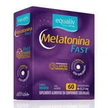 Melatonina Fast 210mcg Menta Equaliv 60comp