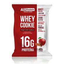 Whey Cookie Maçã Com Canela All Protein 40g