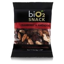 Snack Cranberry e Amêndoa - Mix de cereais 50g - biO2