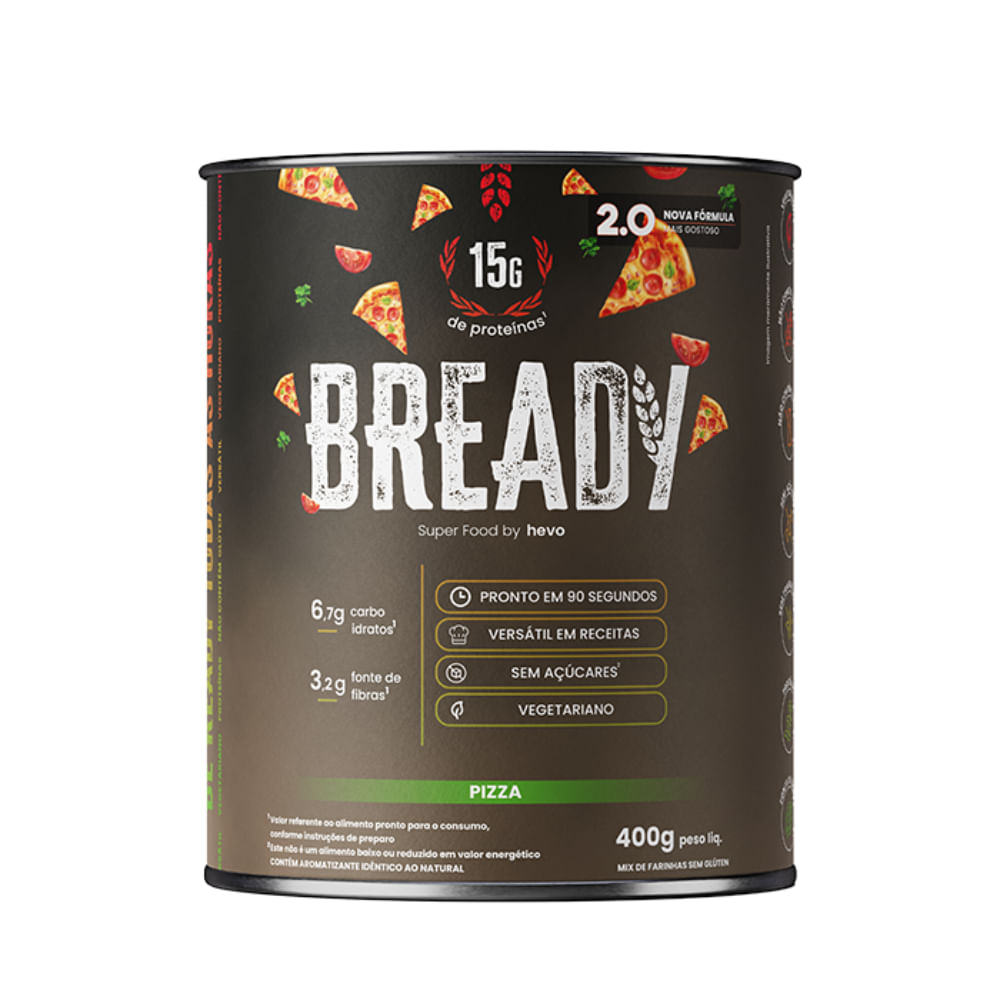 Mistura Para Pão Sabor Pizza 400g Bready