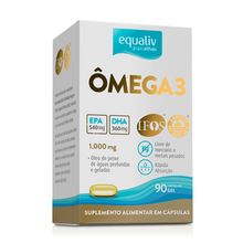 Ômega 3 1000mg Equaliv 90caps