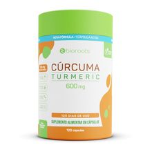 Curcuma Turmeric Bioroots 600mg 120Cáps