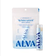 Lip Balm Natural Sem Sabor Alva 4,25g