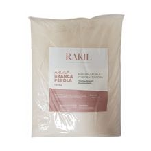 Argila Branca Pérola Rakil 1kg